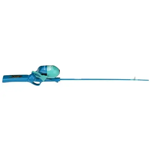 Shakespeare Youth Fishing Rod and Spincast Reel Kits, Disney Raya and the Last Dragon - 6