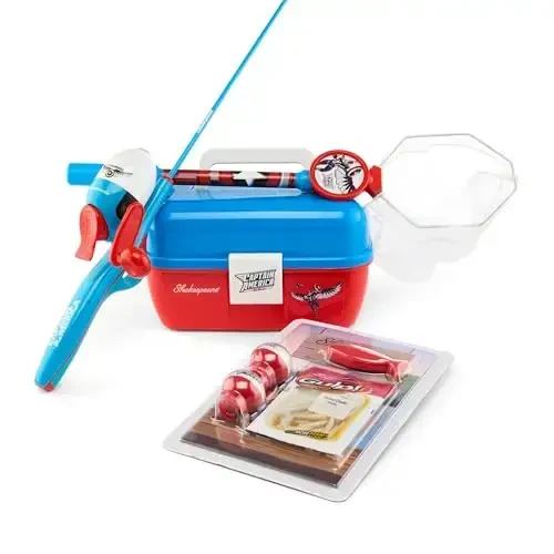 Shakespeare Youth Fishing Reel and Rod Combo - 5