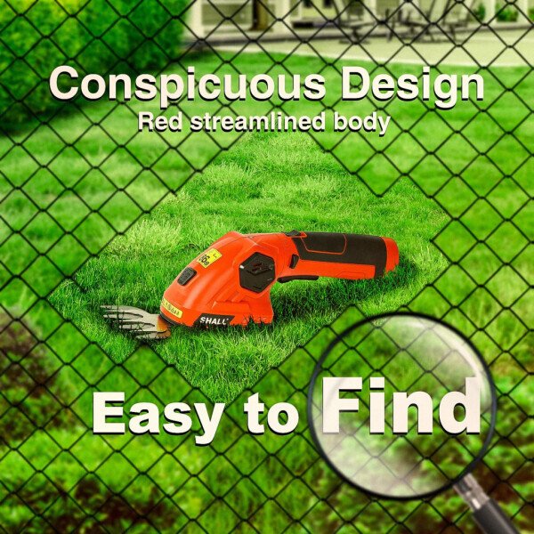 SHALL simsiz butazor va bog 'qaychi - 7,2V elektr buta kesgich 2 in 1 bog' qaychilari qo'lda butazorlar, butazorlar o't kesgich W/ payvandlash qaychi - 6