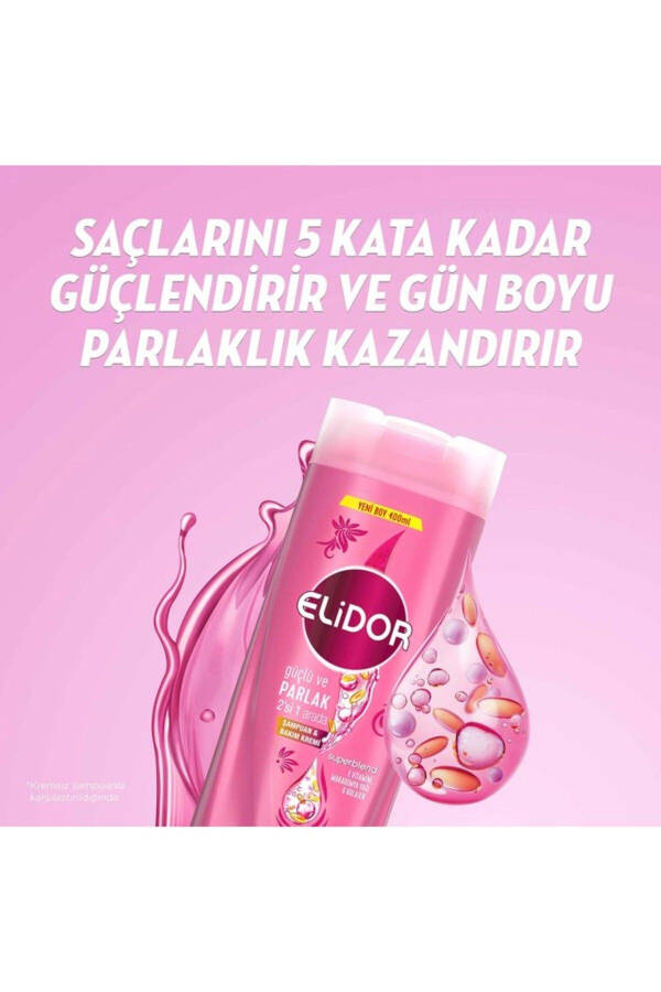 Shampoo Kuchli Shpinat Sochlar. 2N1 500 ml - 1