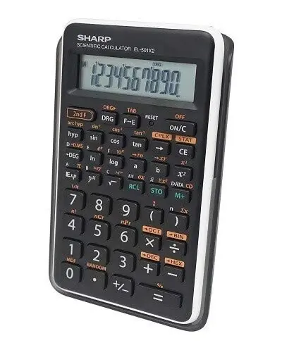 Sharp EL-501XBWH Scientific Calculator 5 Pack - 2