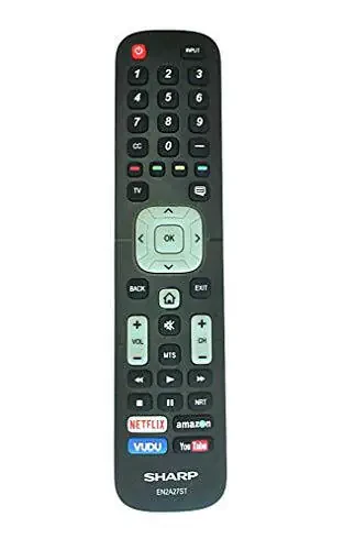 Sharp OEM EN2A27ST HDTV Remote Control PN: 208205 - 1