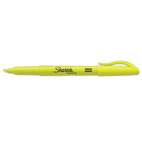 Sharpie Pocket Highlighters Chisel Tip Fluorescent Yellow 36-Count Set for Office Supplies School Supplies Bible Study and Home Office Essentials - 5