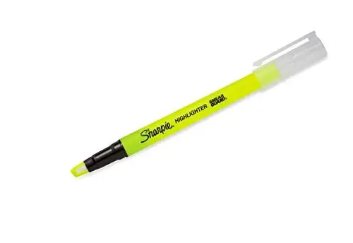 SHARPIE Clear View Highlighter Stick, Yellow, 3/Pack (1950745) (Pack of 2) - 4