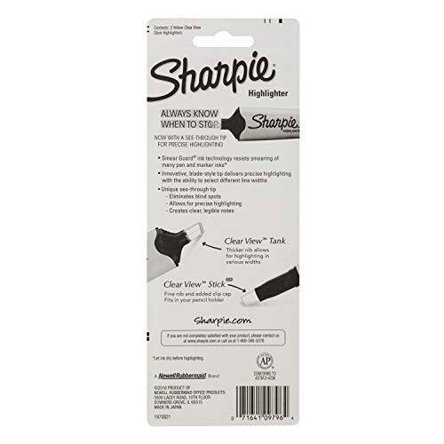 SHARPIE Clear View Sari Ajratgich, 3 dona (1950745) - 7