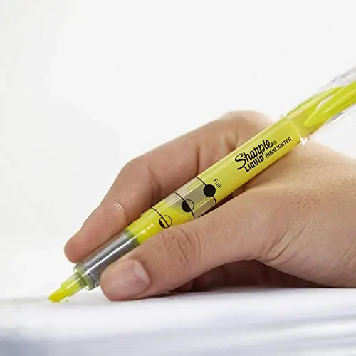 SHARPIE Liquid Highlighters, Chisel Tip, Fluorescent Yellow, 12 Count (Pack of 12) - SHARPIE (1)