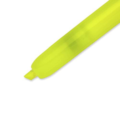 SHARPIE Retractable Highlighters, Chisel Tip, Fluorescent Yellow, 12 Count - 3