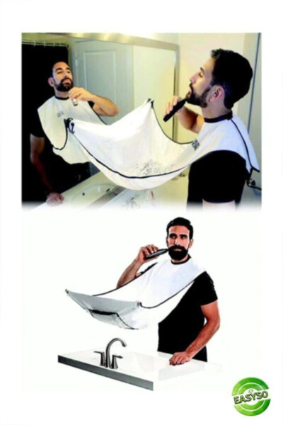 Shaving Apron Hair Beard Cutting Travel Size Shaving Apron Shaving Cover Barber Apron - 4