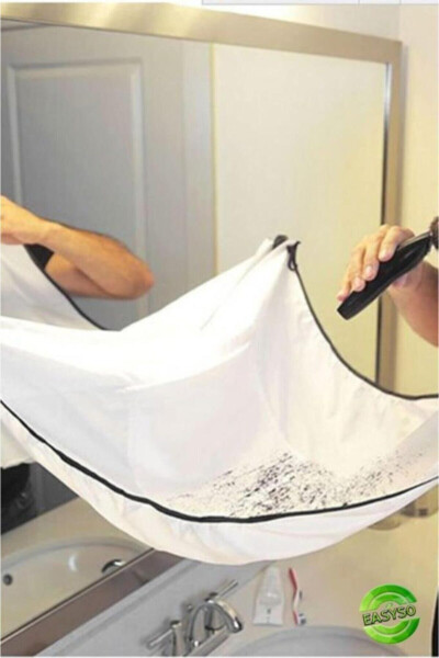 Shaving Apron Hair Beard Cutting Travel Size Shaving Apron Shaving Cover Barber Apron - 5