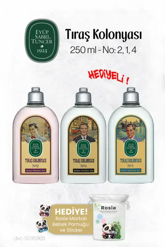 Shaving Cologne Set 1-2-4 and Zigzag Cotton 100 gr - 1