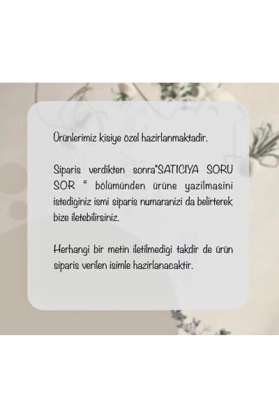 Shaxsiylashtirilgan Ismli Haqiqiy Teri Qora Rangli Kalitlik - 15