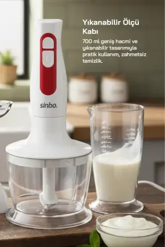 SHB-3100S Hand Blender Set - 3