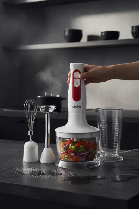 SHB-3100S Hand Blender Set - 5