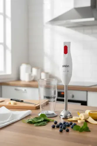 SHB-3102 El blenderi 350 W Beyaz - 5