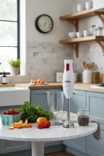 SHB-3102 El blenderi 350 W Beyaz - 6