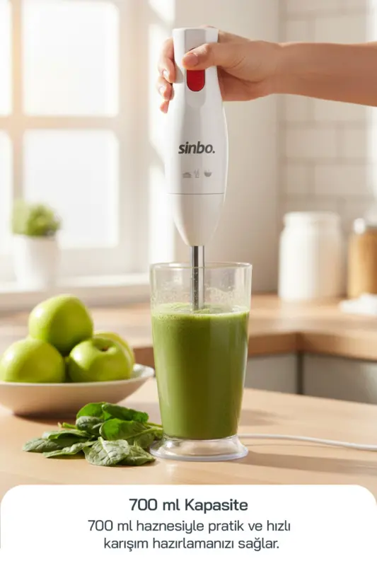 SHB 3102 Hand Blender 350 W White - 2