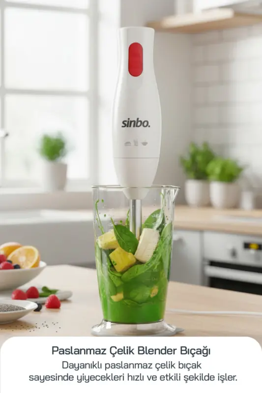 SHB 3102 Hand Blender 350 W White - 3