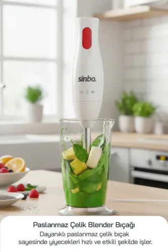 SHB 3102 Qo'l Blenderi 350 Vt Oq - 3