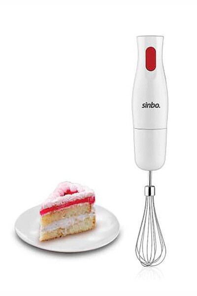 SHB-3147 3-Function Hand Blender Set - White / 400 Watt - 37