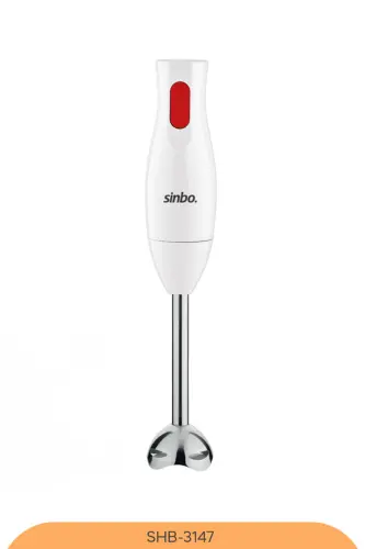 SHB-3147 3-Function Hand Blender Set - White / 400 Watt - 2