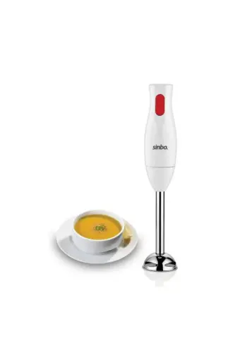 SHB-3147 3 Funktsiyali Qo'l Blender To'plami - Oq / 400 Vat - 5
