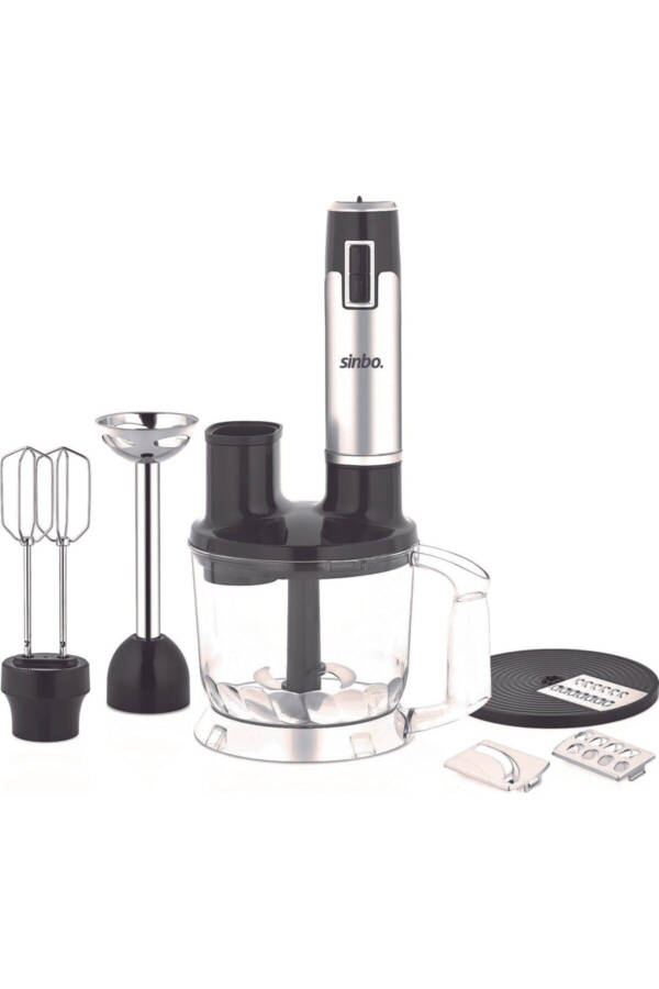 SHB-3186 5 Fonksiyonlu El Blender Seti - 9