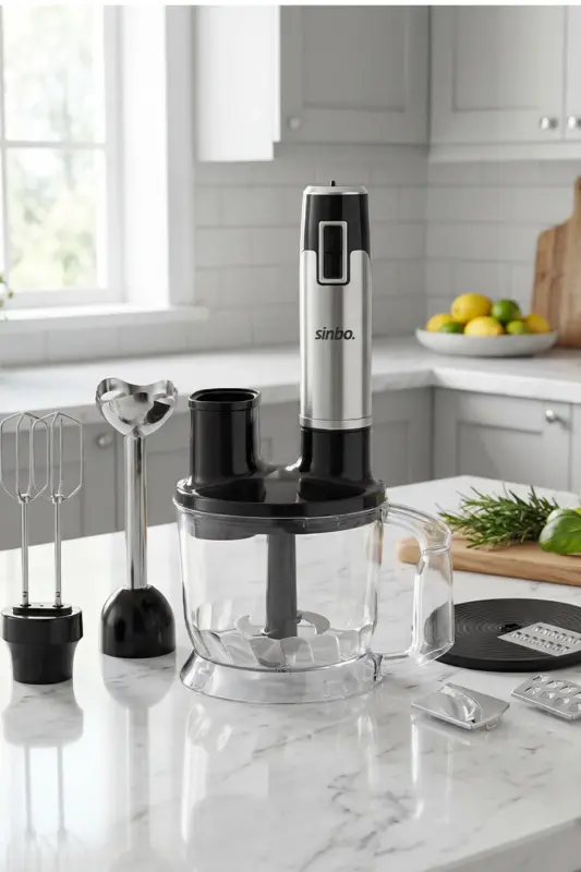 SHB-3186 5-Function Hand Blender Set - 5