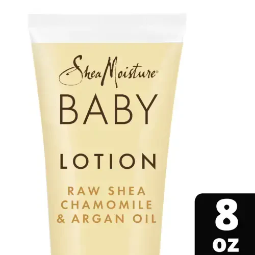 Shea Moisture Raw Shea Chamomile & Argan Oil Baby Lotion for Dry Skin, 8 oz - SHEAMOISTURE (1)