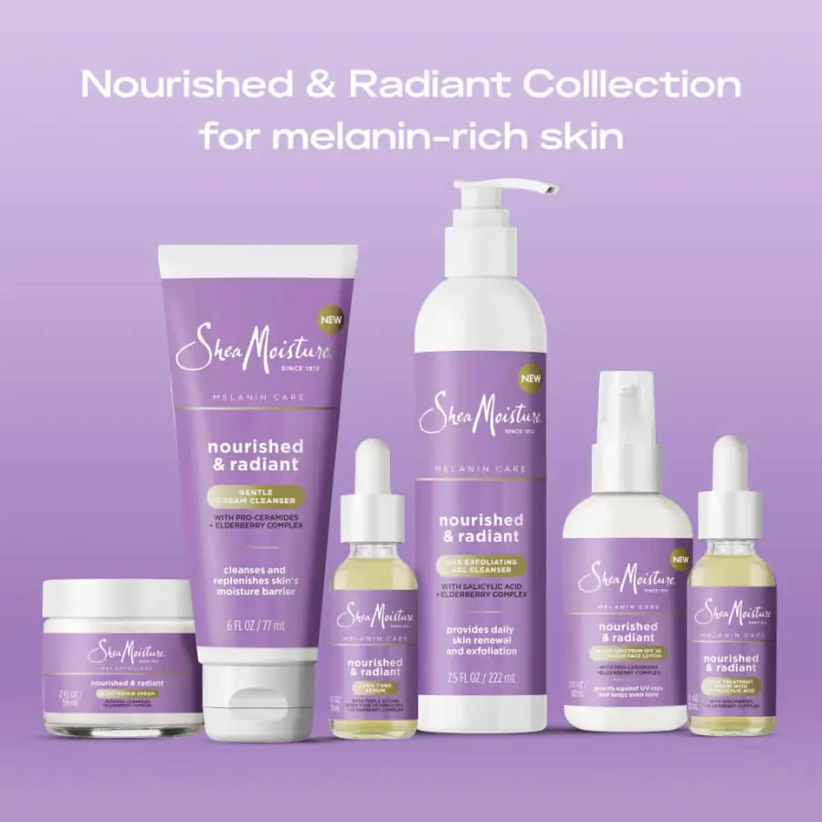 SheaMoisture Melanin Care Cream Cleanser All Skin, 3 oz - 7