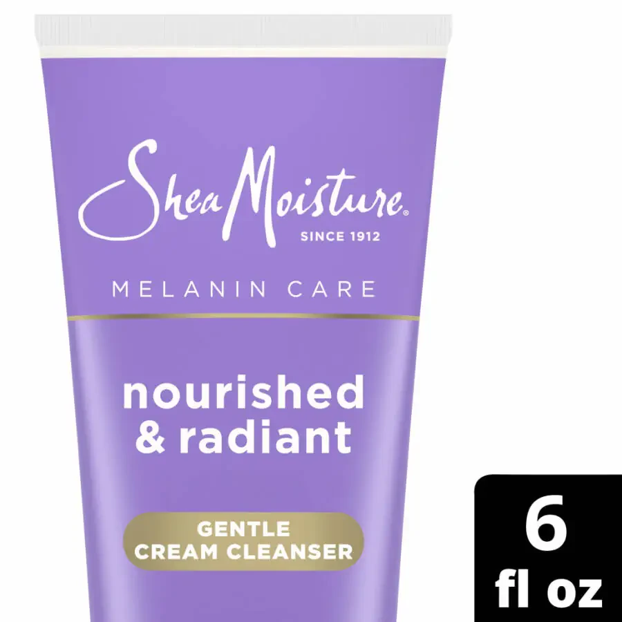 SheaMoisture Melanin Care Cream Cleanser All Skin, 3 унция - 1