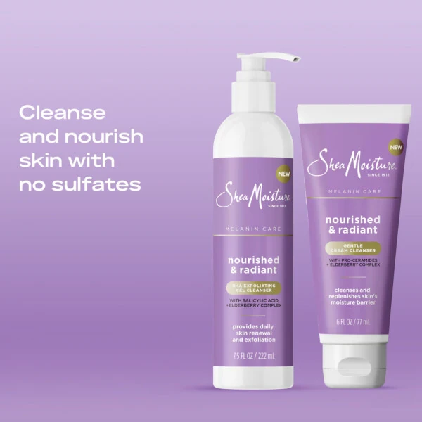 SheaMoisture Melanin Care Cream Cleanser All Skin, 3 унция - 3