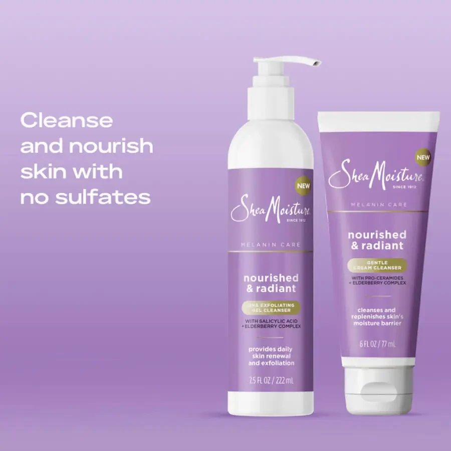 SheaMoisture Melanin Care Cream Cleanser All Skin, 3 унция - 3