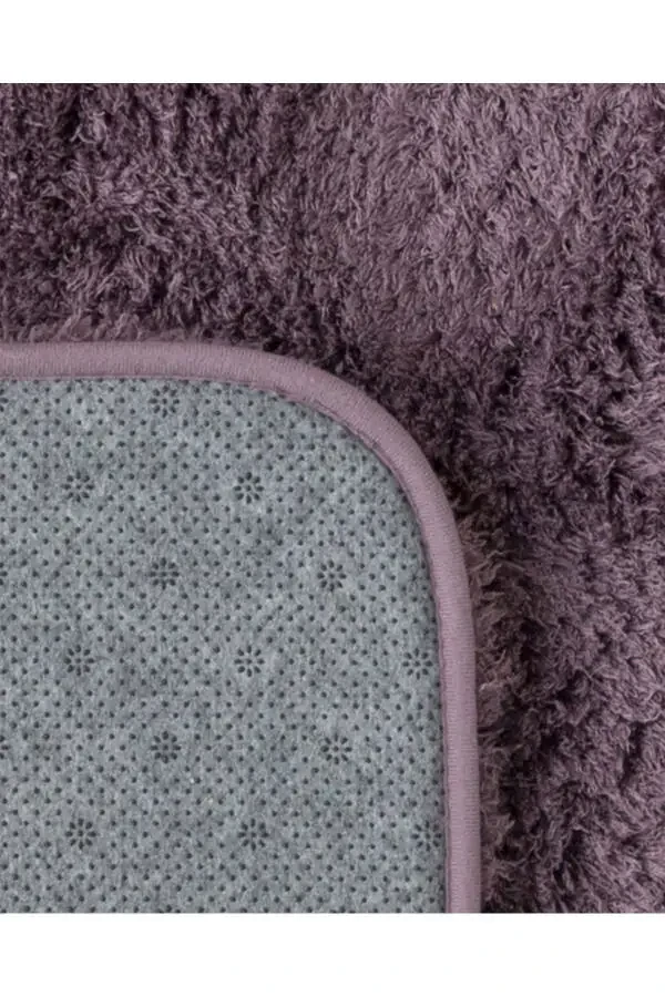 Sheep 2-Piece Bath Mat - Deep Burgundy - 2