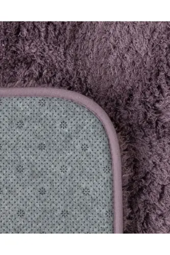 Sheep 2-Piece Bath Mat - Deep Burgundy - MADAME COCO (1)