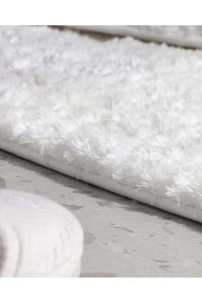 Sheep 2'li Banyo Paspası - Beyaz-BEYAZ - 3