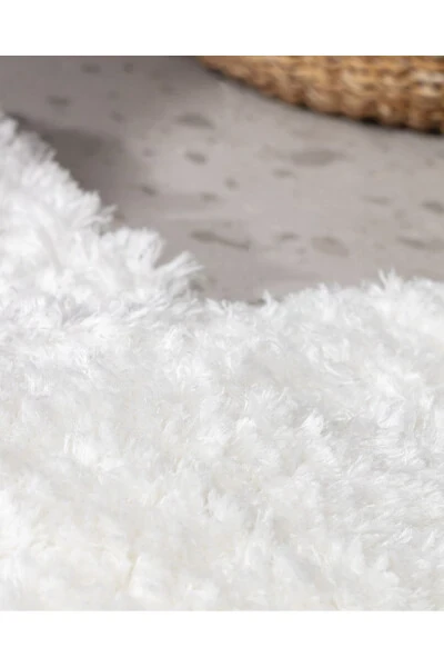 Sheep 2'li Banyo Paspası - Beyaz-BEYAZ - 4