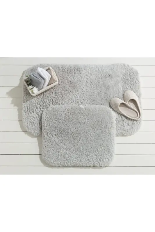 Sheep Banyo Paspası - Gri - 60x100-Gri - MADAME COCO