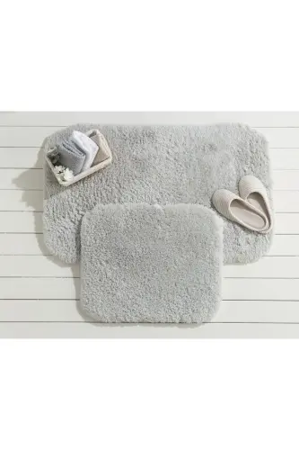 Sheep Bath Mat - Grey - 50x80+45x50 Cm 