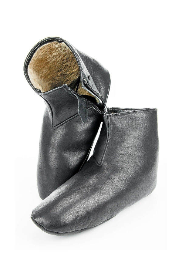 Sheepskin Boots - Fur Boots - Wide Calf Boots - 1