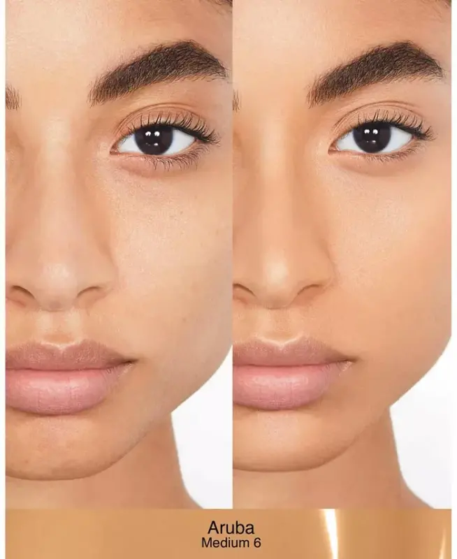 Sheer Glow Foundation, 1 oz. - Aruba (M6 - Medium to medium-deep with cool undertones) - 3