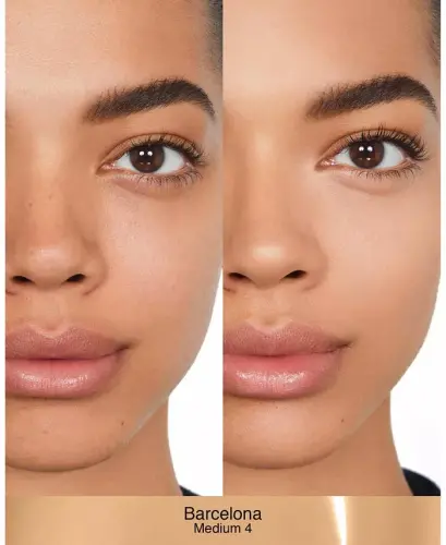 Sheer Glow Foundation, 1 oz. - Barcelona (M4-Medium to medium-deep with warm undertones and a golden tone) - 3