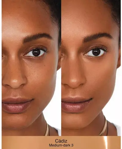 Sheer Glow Foundation, 1 oz. - Cadiz (MD3 - Medium-deep with neutral undertones, and a golden tone) - 3