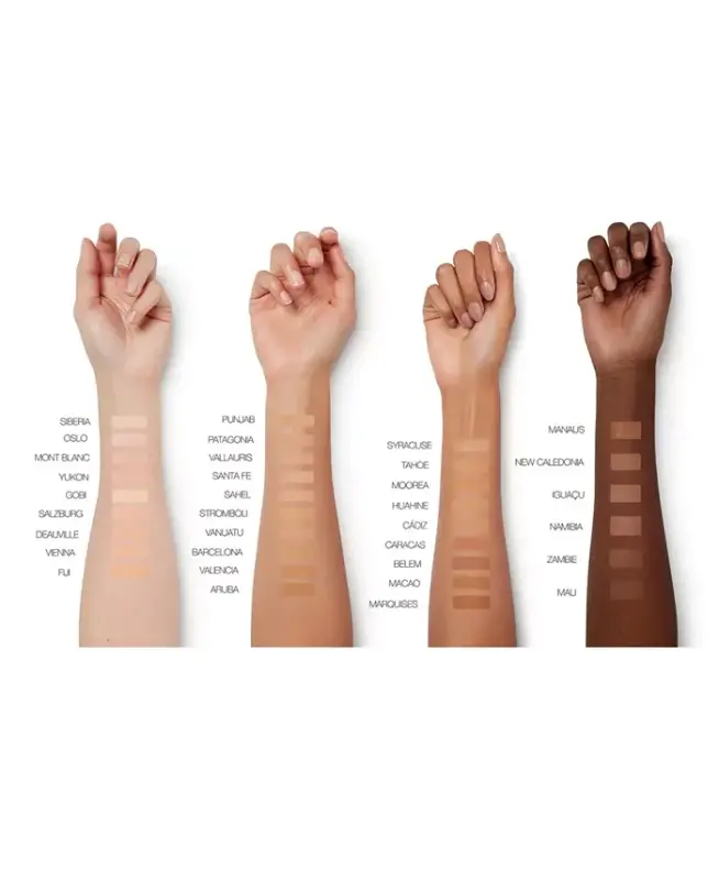 Sheer Glow Foundation, 1 oz. - Macao (MD4 - Medium-deep to deep with warm undertones, and an olive tone) - 5