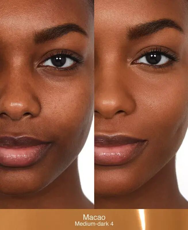 Sheer Glow Foundation, 1 oz. - Macao (MD4 - Medium-deep to deep with warm undertones, and an olive tone) - 3