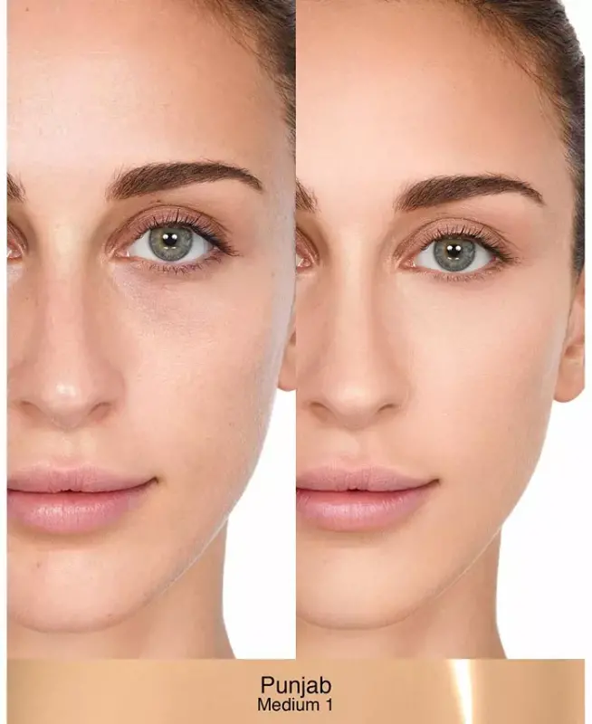 Sheer Glow Foundation, 1 oz. - Punjab (M1 - Medium with warm undertones, and a golden tone) - 3