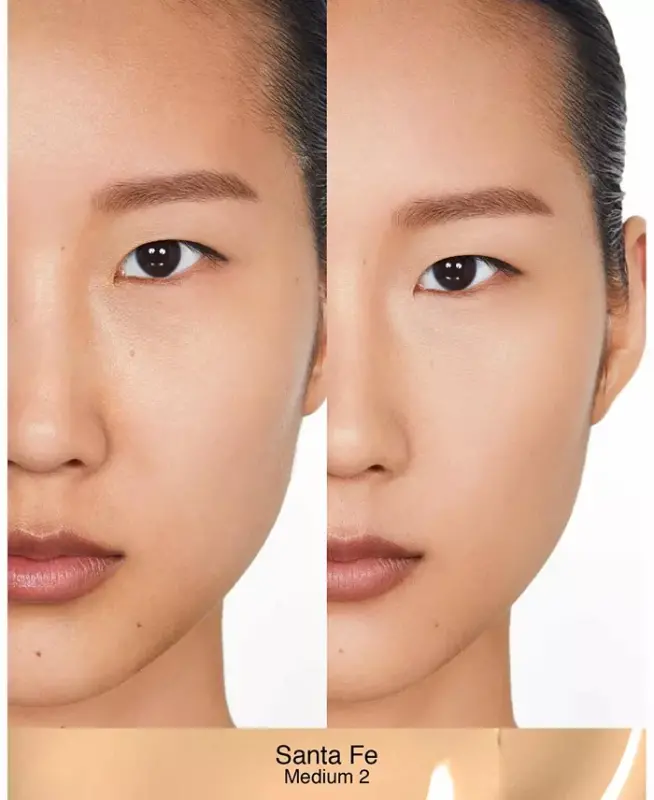 Sheer Glow Foundation, 1 oz. - Santa Fe (M2 - Medium with neutral undertones, and a peach tone) - 3