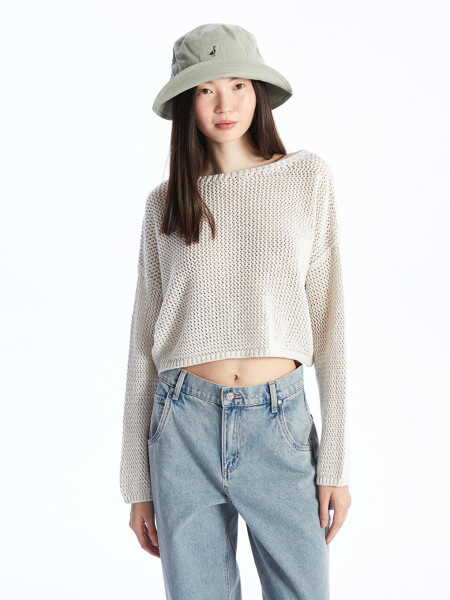 Shein BGT01 Lace Knit Sweater - 5