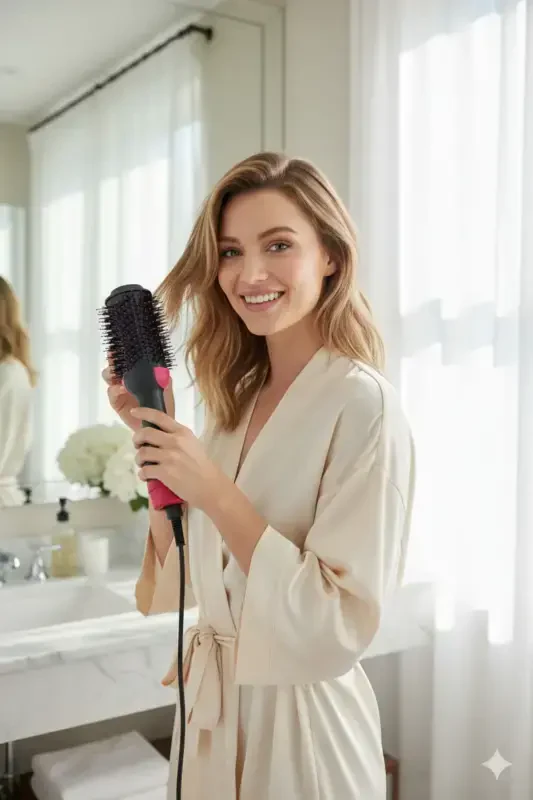 Щетка для укладки и выпрямления волос - 7