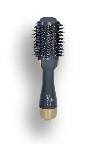 Saç Şekillendirici Ve Saç Düzleştirici Fön Tarağı Yeni Model Gold Renk ONE202101-Gold - 4