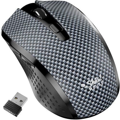 SHHHMOUSE Sessiz Kablosuz Fare - Bilgisayar Faresi Kablosuz, Dizüstü Bilgisayar Faresi, USB Faresi, Chromebook Faresi, Kablosuz Fare, Kablosuz Fare, PC Faresi, Bilgisayar Fareleri, Sessiz Fare - 1